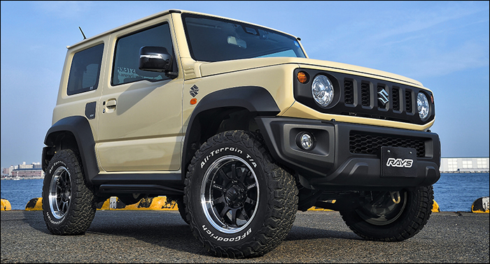 ジムニーノマド JC74専用 レイズ エーラップ-ジェイ(ブラック) 16