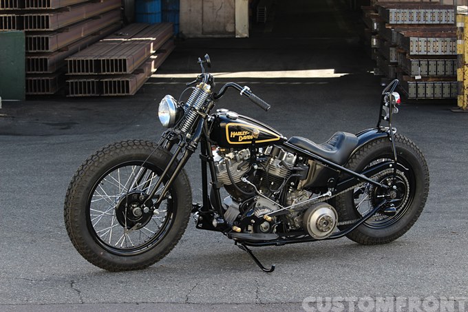 ハーレー ショベルヘッド FX 1981のチョッパー カスタム・モトショップ