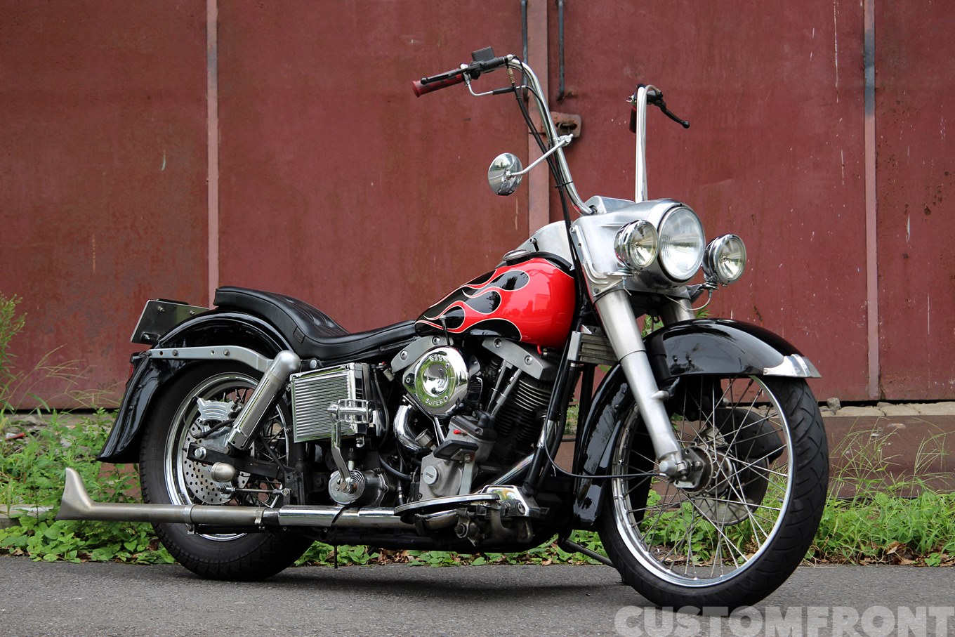 ハーレー ショベル FLH 1982のチョッパーチョロスタイル・ブートレグ