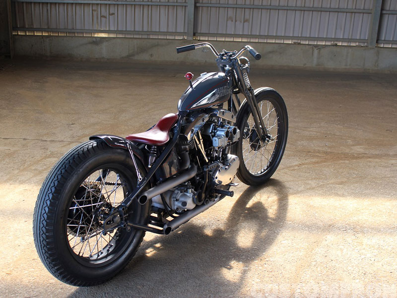 ハーレーカスタム ショベルヘッド FL 1966・シュアショット SURE SHOT