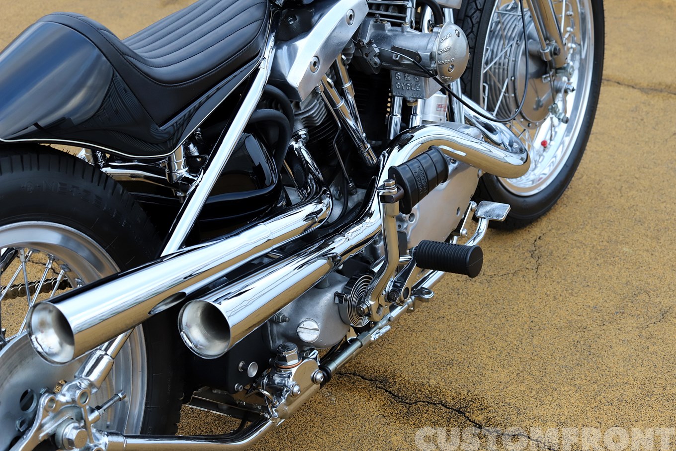 ハーレー STOOPショベルヘッド ネオカフェスタイル・STOOP MOTORCYCLES