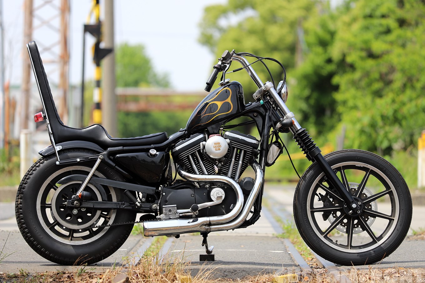 ハーレー オールドスクールチョッパーのスポーツスター XL1200 2003