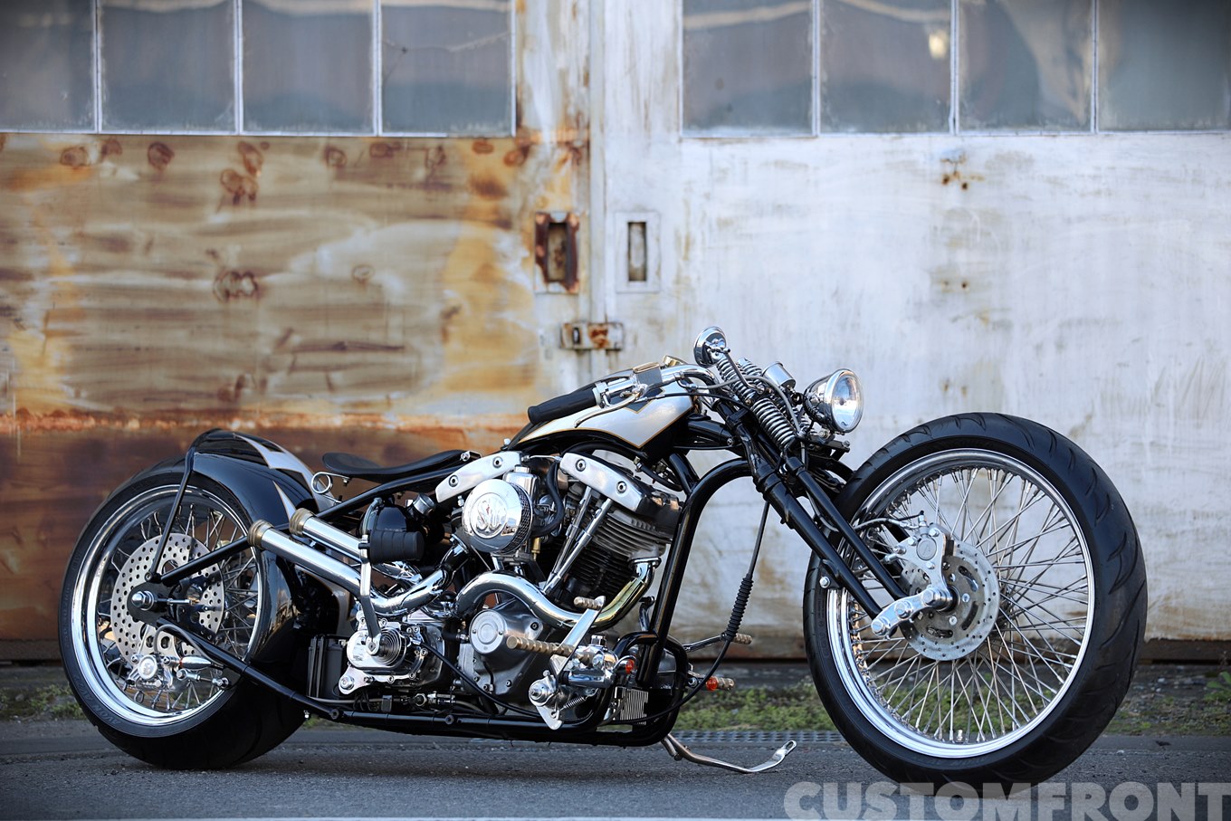 ハーレー グースネックショベルヘッドのカスタム 1980・遠藤自動車