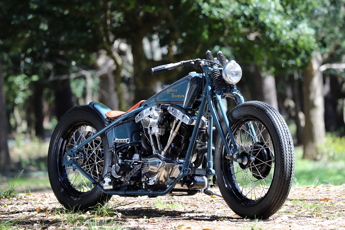 ハーレーダビッドソン ショベルヘッドのショーカスタム1978