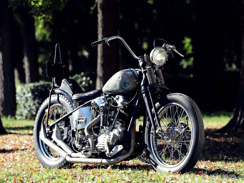 ハーレー ナックルヘッド EL 1946年のビンテージチョッパー