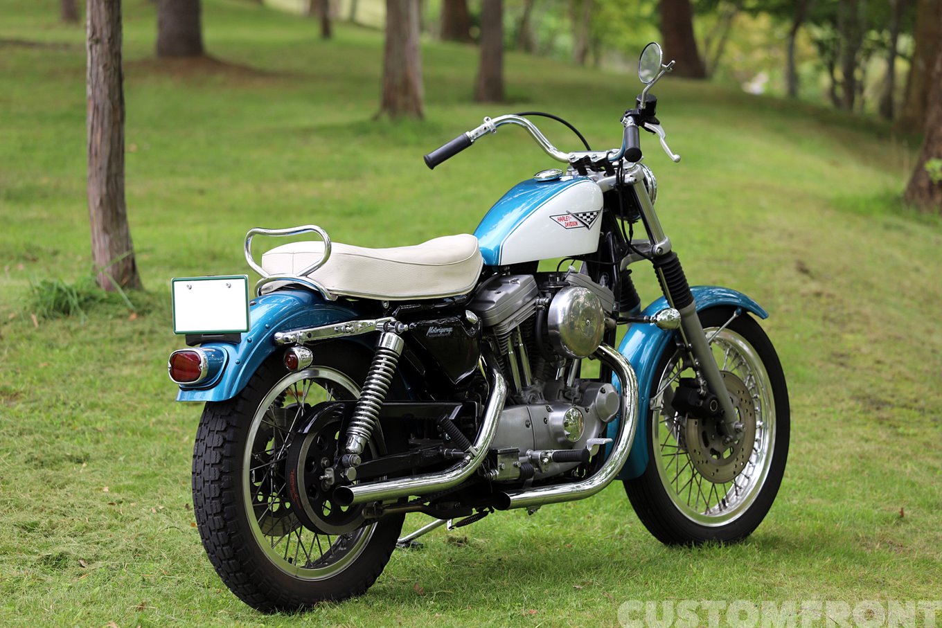 スポーツスターXLH883のXLCH(アイアンスポーツ)スタイルカスタム 1996