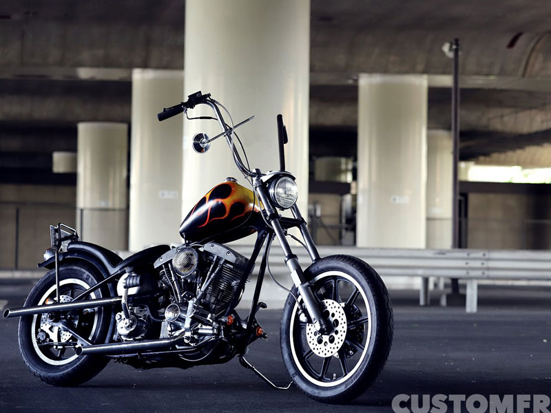 ハーレー ショベル FLH 1982のチョッパーチョロスタイル・ブートレグ