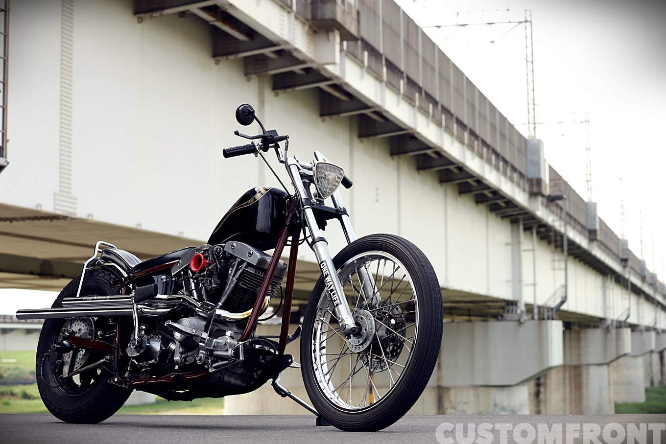 stoop motorcycleショベルヘッド マフラー ショットガンマフラー stoop