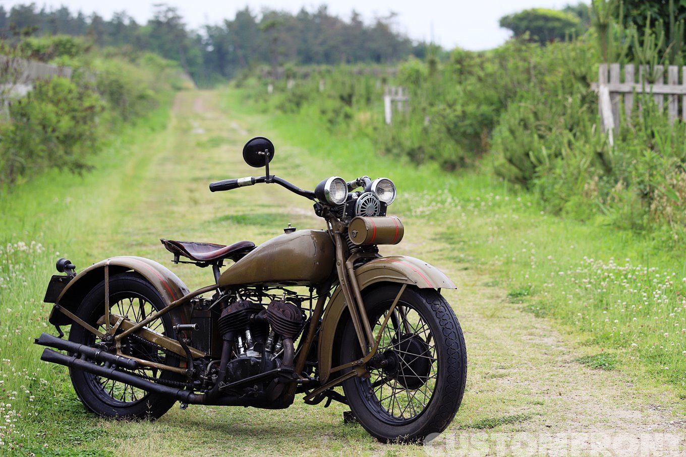 ハーレー DL(HARLEY)の純正ストックスタイル 1930年・A.A.R.エー