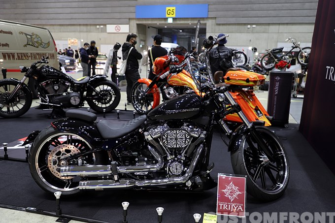 2021ホットロッドカスタムショーのBMW、トライアンフ、インディアン