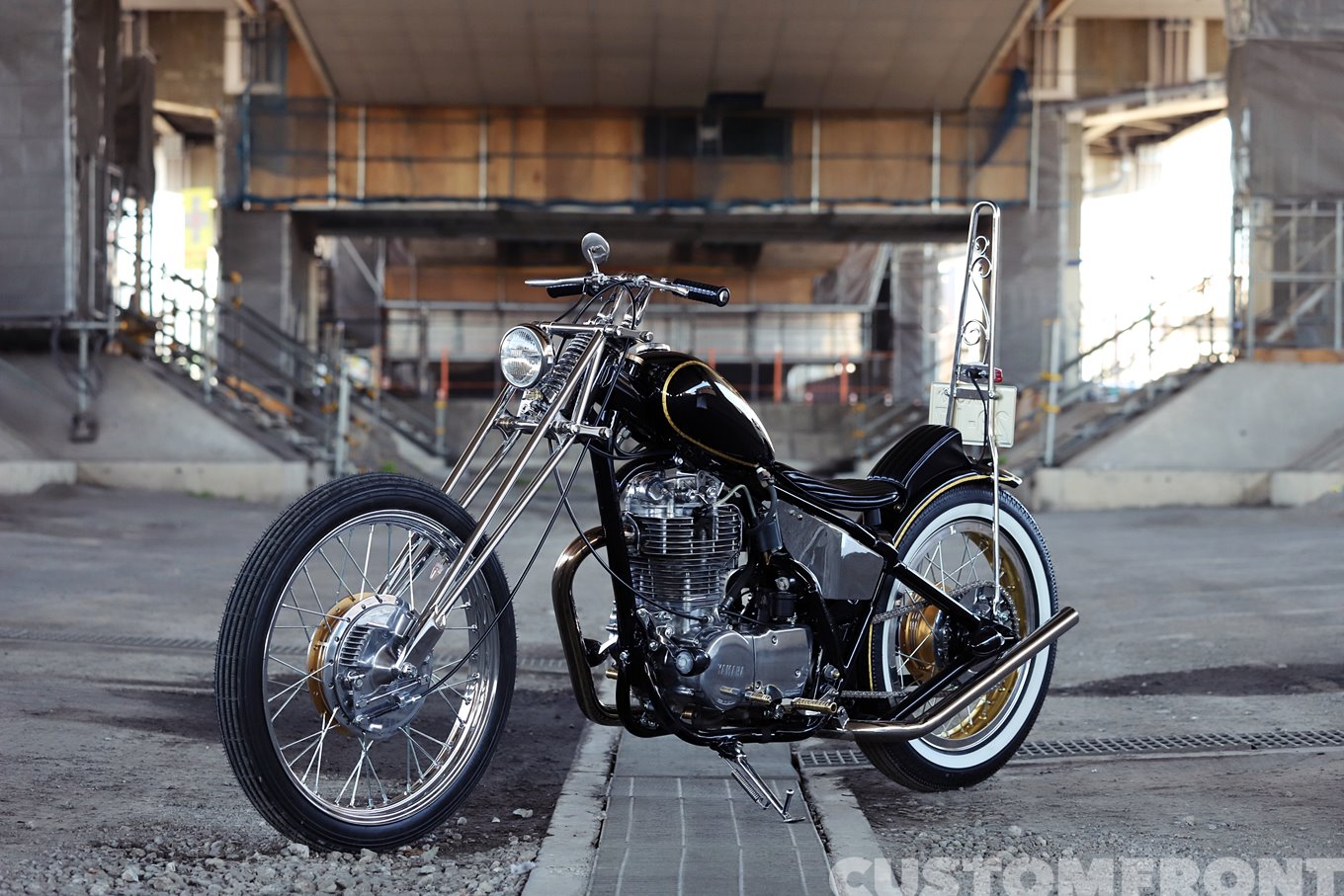 ヤマハ SR400のショーバイクカスタム(チョッパー) 1993年