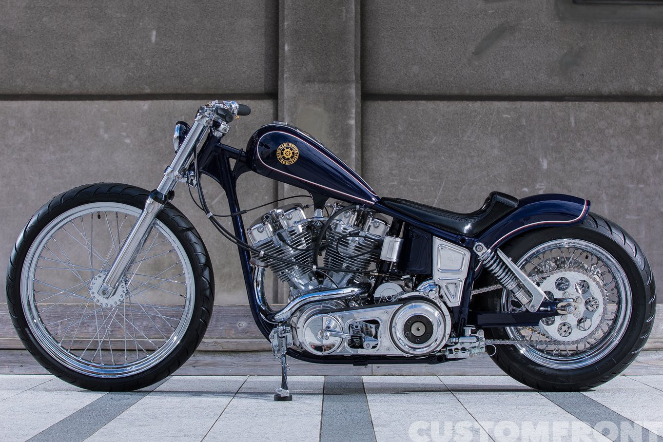 ハーレー ショーカスタムのショベルヘッドチョッパー FX1982年・サト