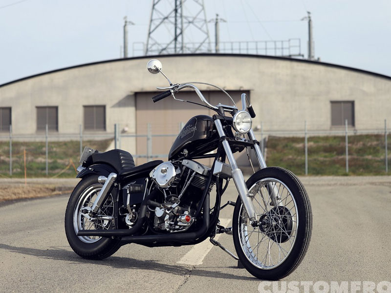 ハーレー オールドスクールチョッパーのショベルヘッド FXE1980年