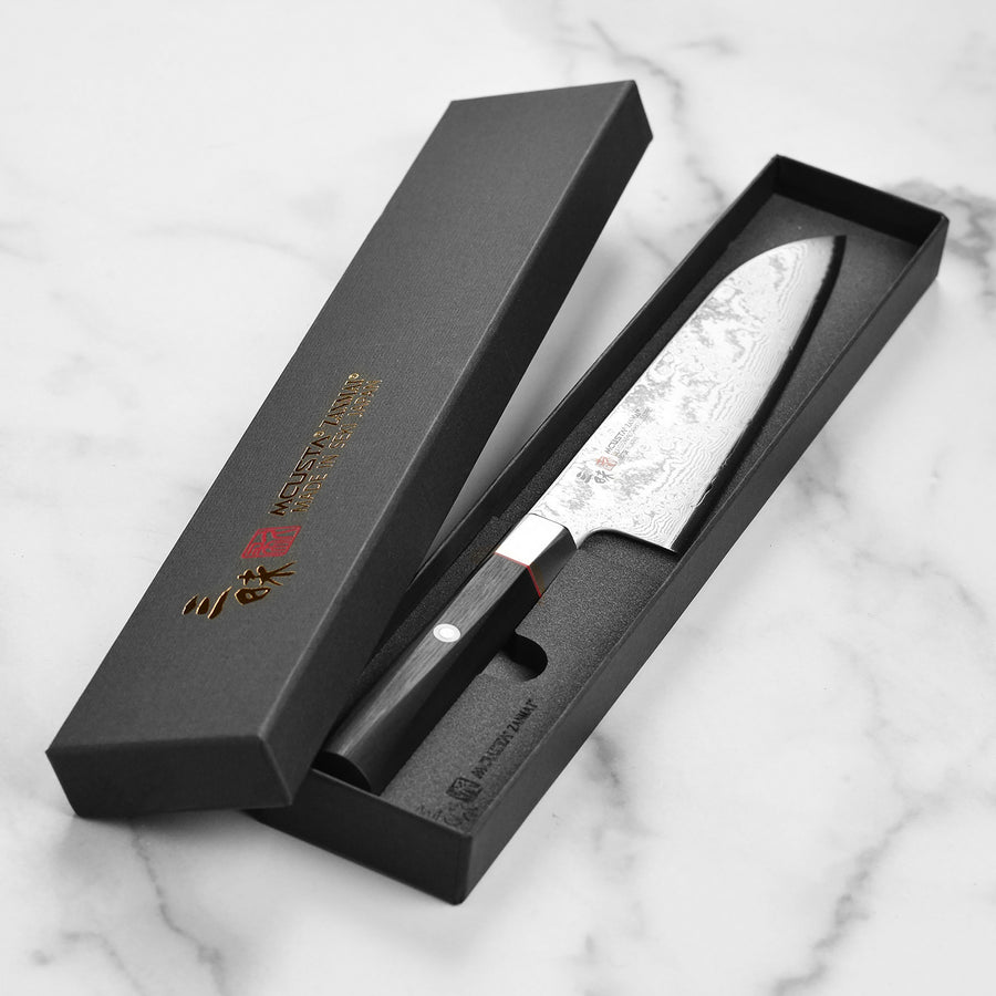 Zanmai Hybrid Damascus Splash 7