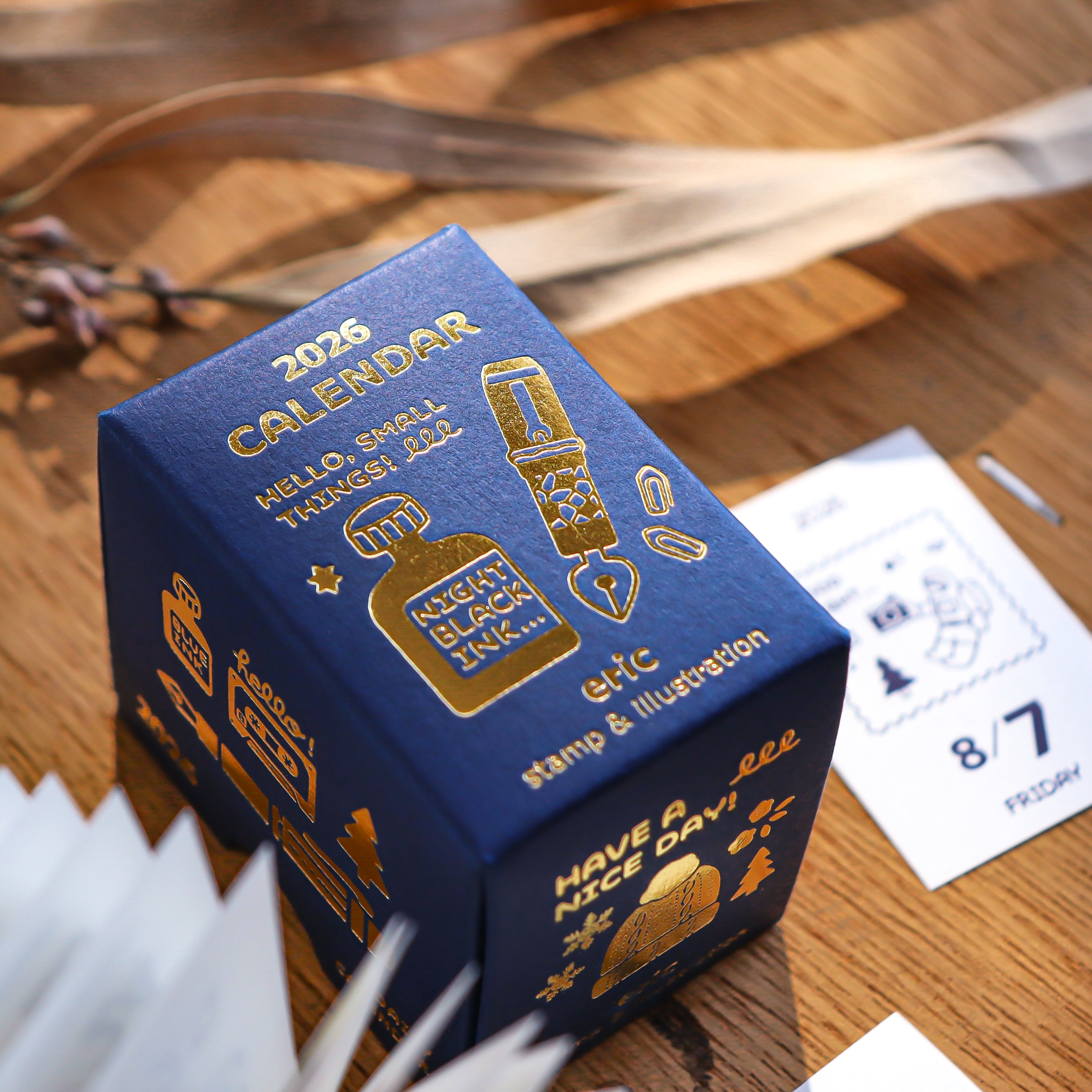 eric / ミニミニひめくりカレンダー「おしゃれ」 – Cute Things from Japan