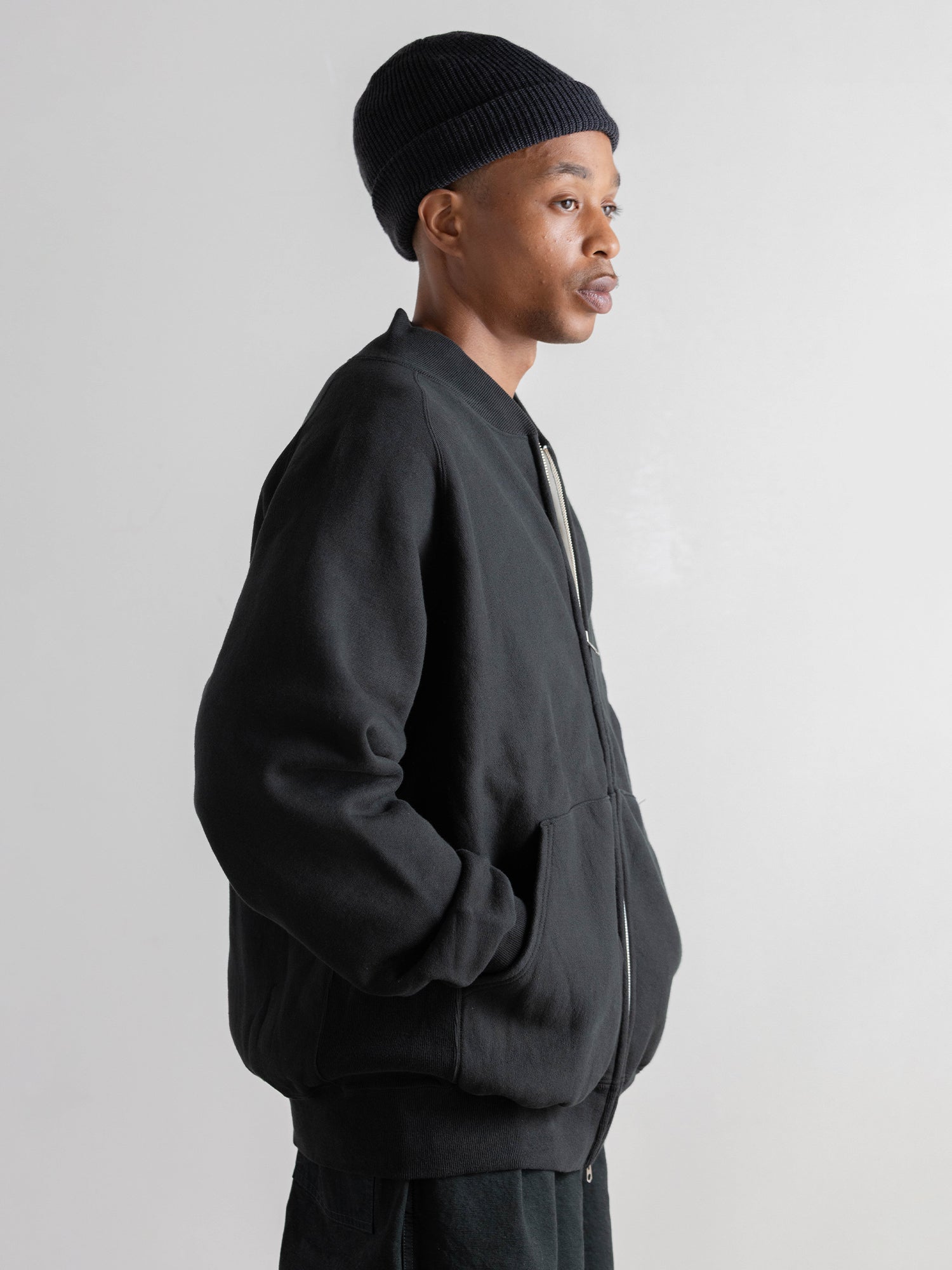 ENDS and MEANS Zip Rib Neck Sweat – CUXTON HOUSE