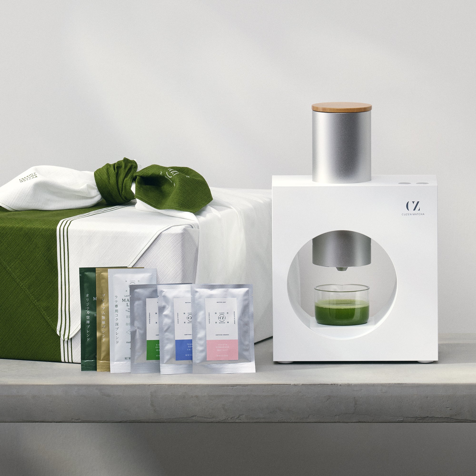 Cuzen Matcha｜抹茶マシン スターターキット