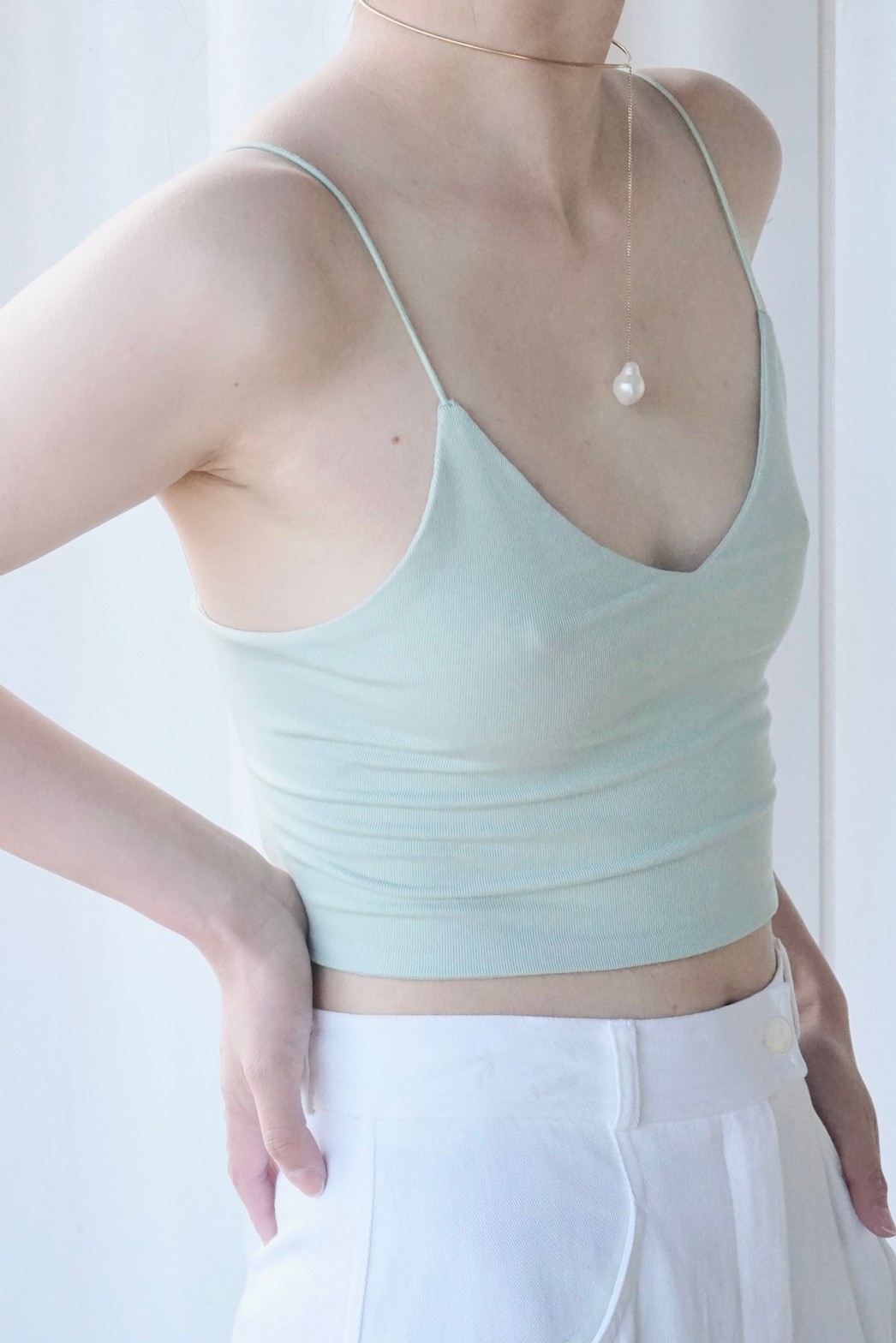 ネコポス・単品買い】SILENT BARE CAMISOLE-5th【23SS新色】 / DEPT