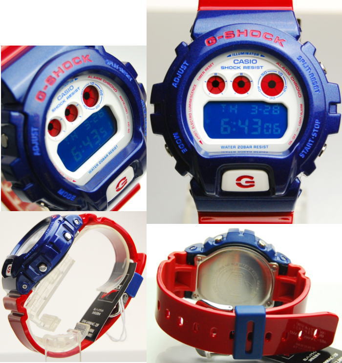 นาฬิกา คาสิโอ Casio G-Shock Limited model Red&Blue series รุ่น DW