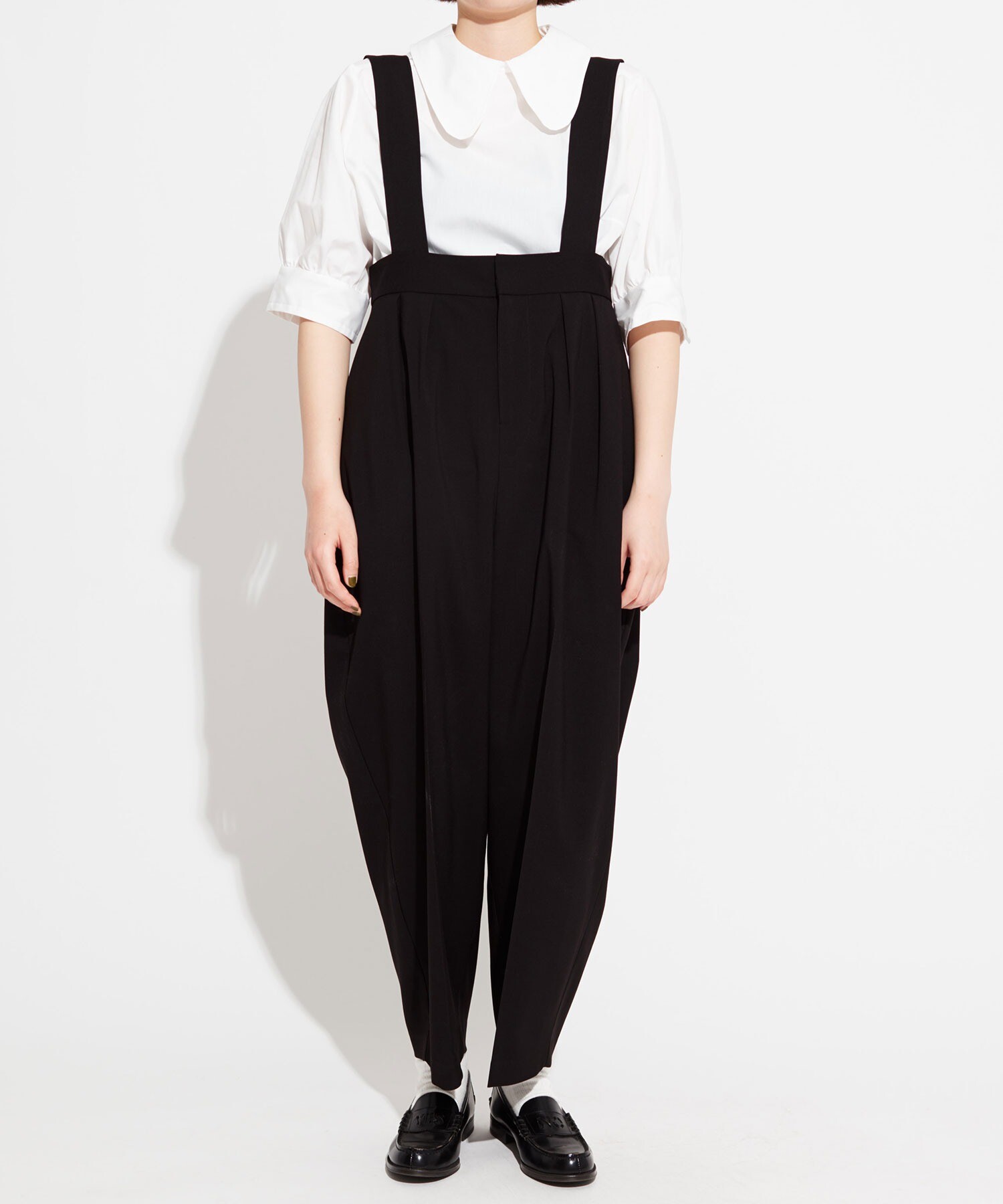 AMBIDEX Store BON BON タックつりパンツ(F グレー): l'atelier du savon