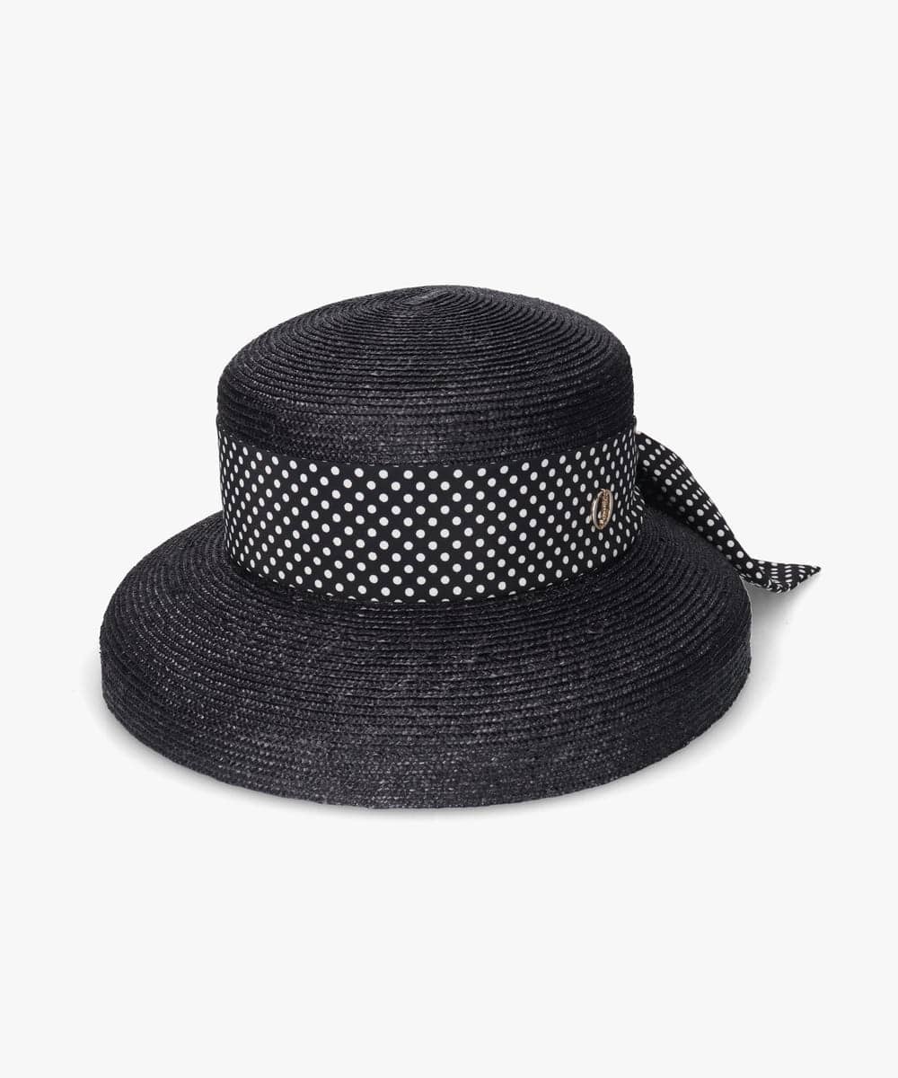 Chapeau d' O StrawBraid Casablanca | 57.5cm(75) BLACK (01