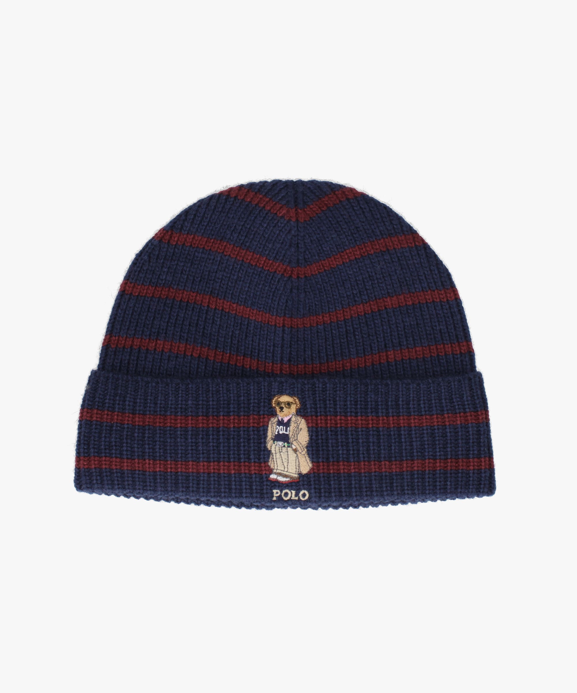 POLO RALPH LAUREN BEAR BEANIE | ONE SIZE(98) BARCLAY HEATHER (03