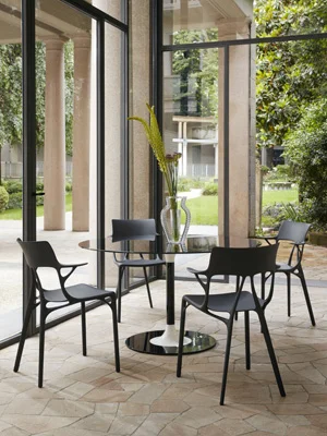 Kartell Chairs AUDREY (2 chairs) WHITE | Kartell