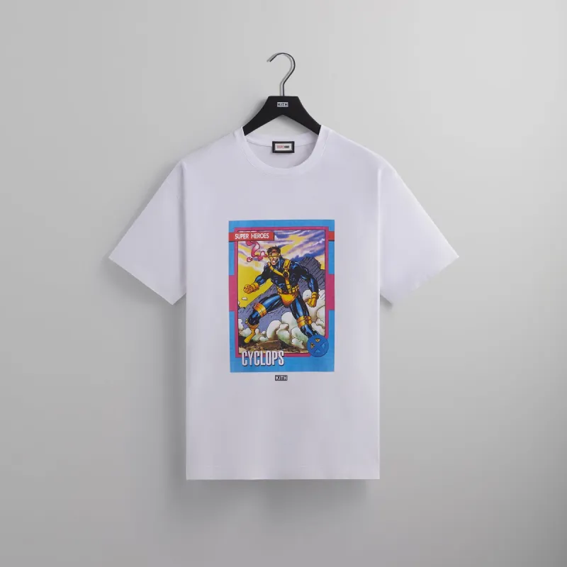 Marvel | Kith for X-Men Wolverine Card Vintage Tee - White | Parallel