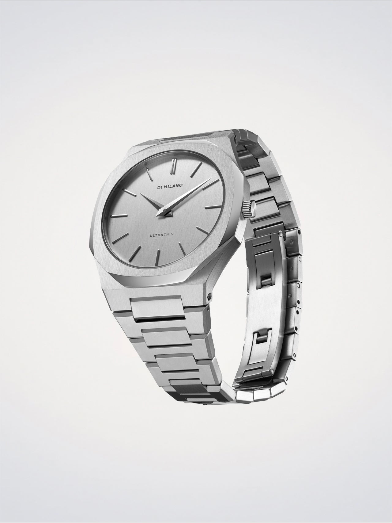 White Linen | Ultra Thin Watch | D1 Milano