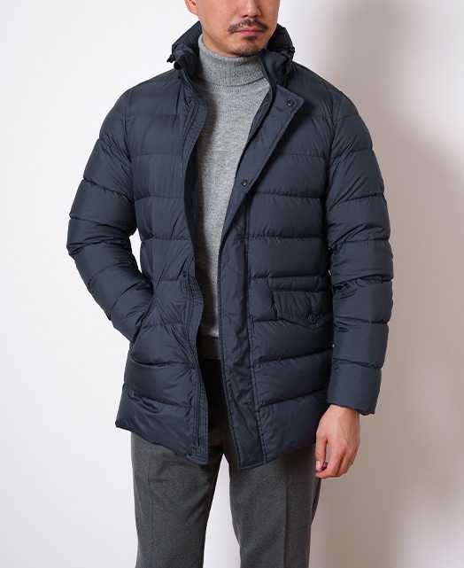 DICROS ダウンコート(XL(50) ブルー系): メンズ｜メーカーズシャツ鎌倉