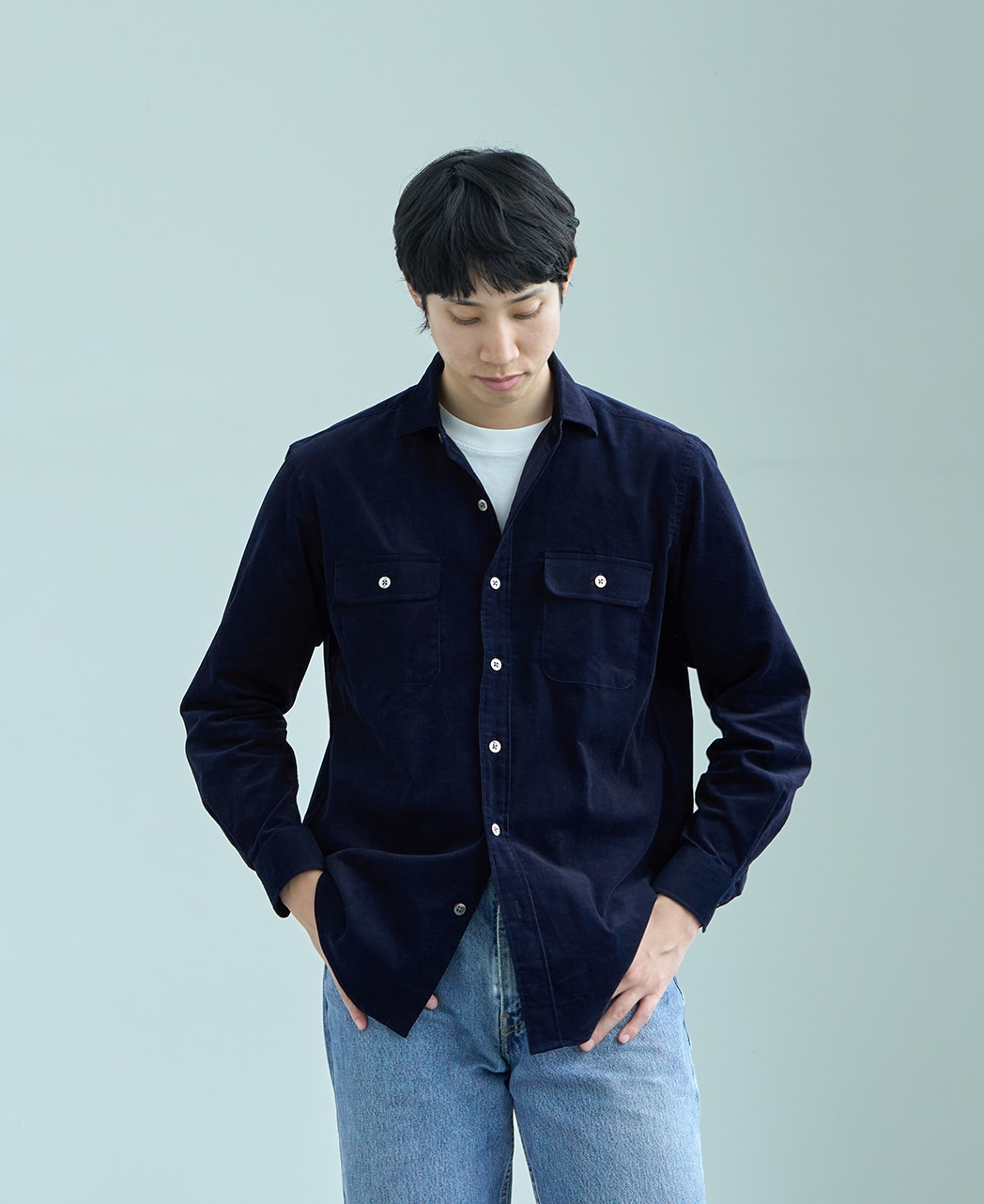 カジュアルシャツ(L ネイビー系): メンズ｜メーカーズシャツ鎌倉 公式通販