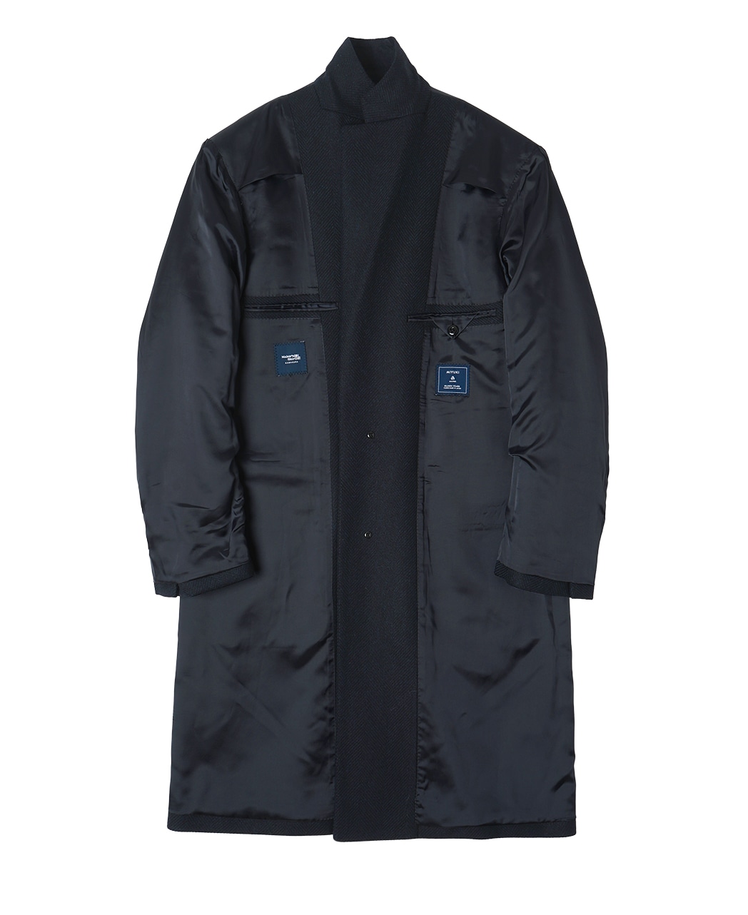 ウールチェスターコート(XL(50) ブルー系): メンズ｜メーカーズシャツ