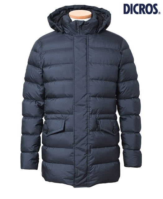 DICROS ダウンコート(XL(50) ブルー系): メンズ｜メーカーズシャツ鎌倉