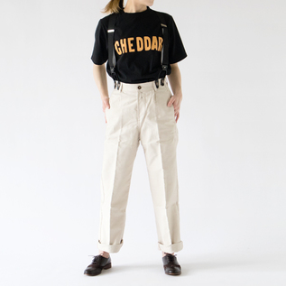 UNISEX TRADITIONAL WORKER TROUSERS BEIGE／LE TRAVAILLEUR GALLICE