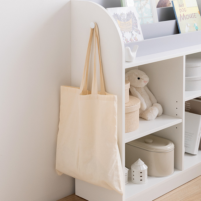 g152003]【幅84cm】Pila 絵本棚(オープン収納タイプ) キッズ収納