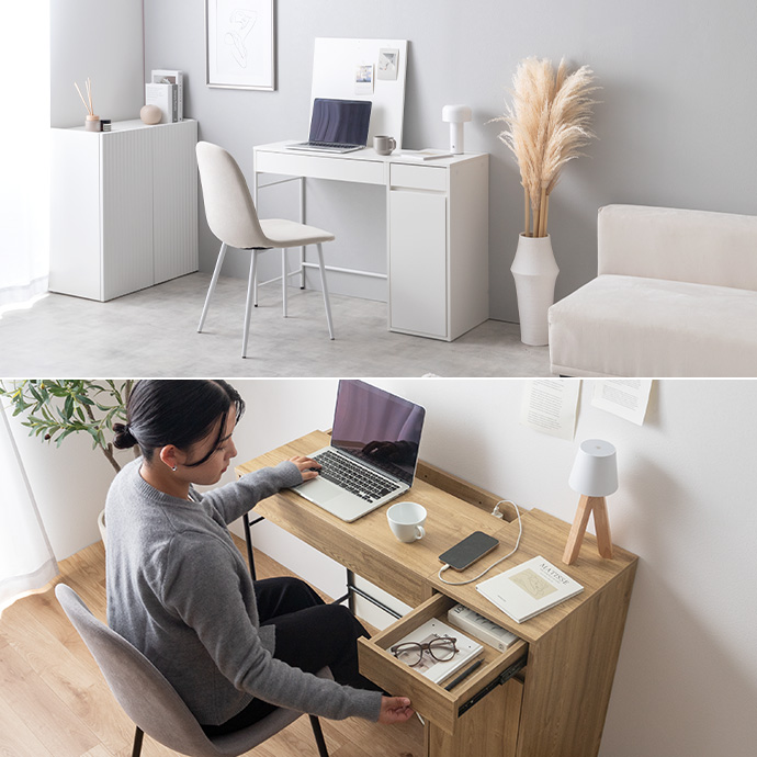 g159064]【単品】幅100cm ミラー付きドレッサー ドレッサー | 家具