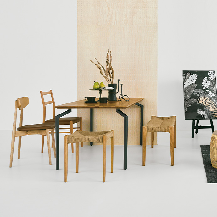 g1001236]Alesund ペーパーコードスツール ダイニングチェア | 家具