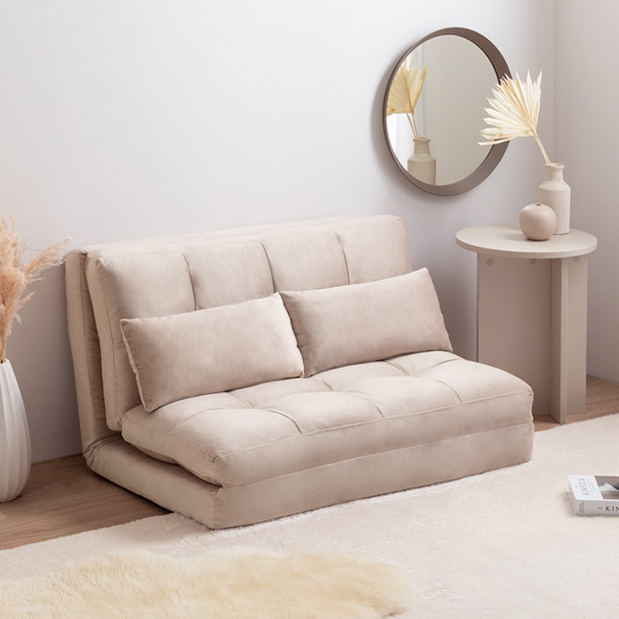 g118040]Lara リクライニングソファベッド ソファーベッド | 家具