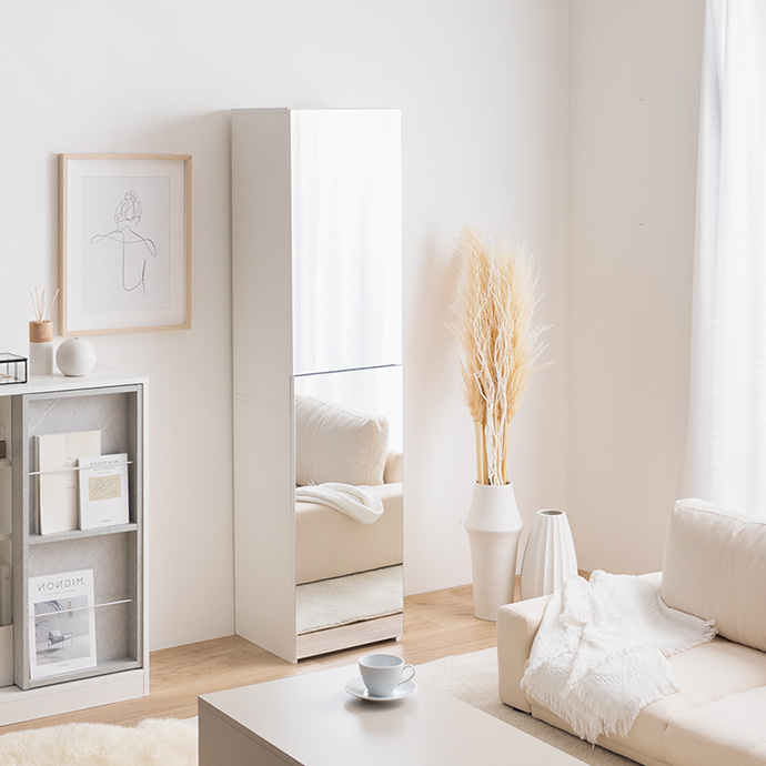 g134068]【幅39cm】Choa 姿見ドレッサー ドレッサー | 家具