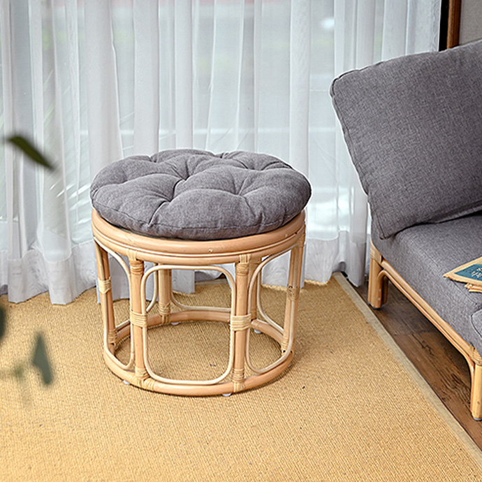 g139021]Breeze クッション付きラタンスツール スツール | 家具