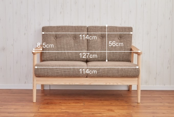 g1862]Henry 2人掛けソファ 2人掛けソファー | 家具・インテリア通販は