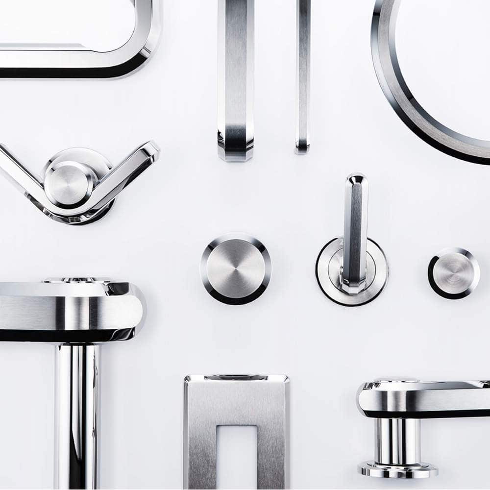 ステンレス ドアノブ ZL-1503型 【スガツネ工業】