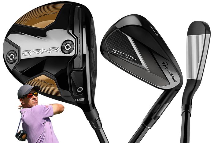テーラーメイド『BRNR Mini』ドライバー、『STEALTH BLACK』アイアン