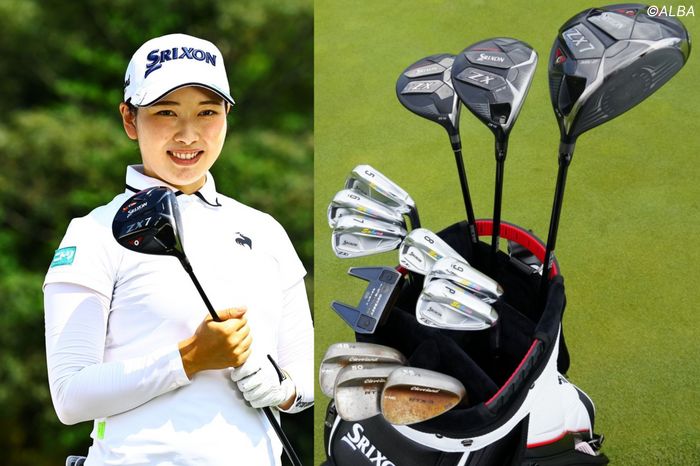 今季2勝の小祝さくらの14本を激写！ 「コンパクトでややつかまるヘッド