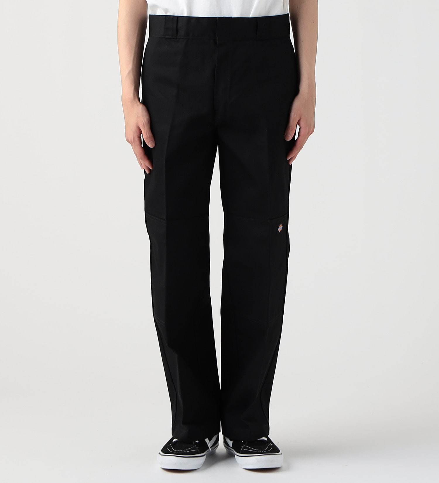 ダブルニー ワークパンツ ルーズフィット 