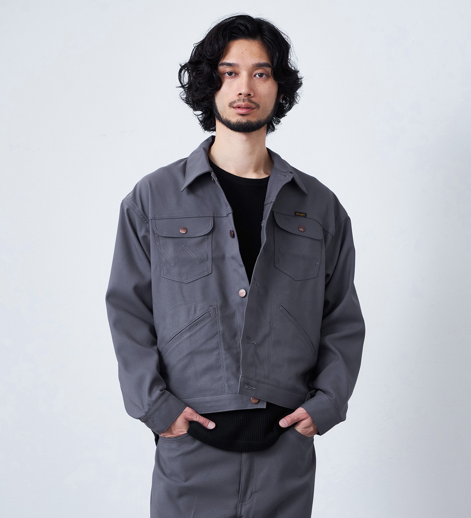 124MJ WRANGLER WRANCHER/ランチャー ビッグシルエットジャケット