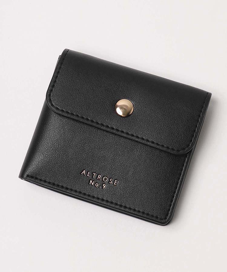 シンシア2つ折り財布(ブラック): ALL｜Bleu Bleuet（ブルーブルーエ）