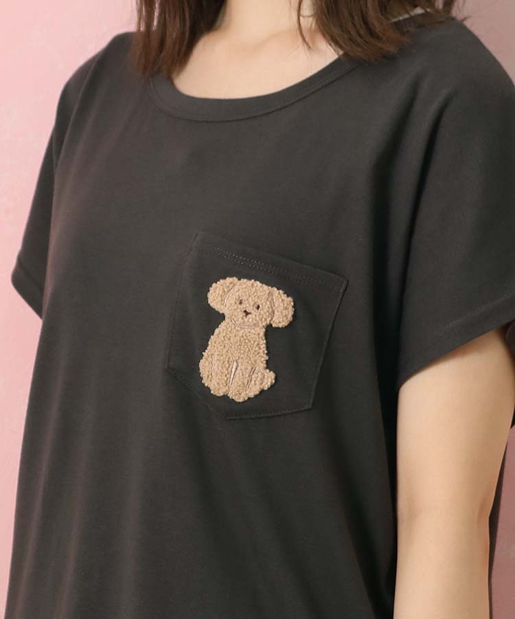 00149669 080310143000899 149669 BLEUBLEUET DOG Tシャツ いぬ ウェア