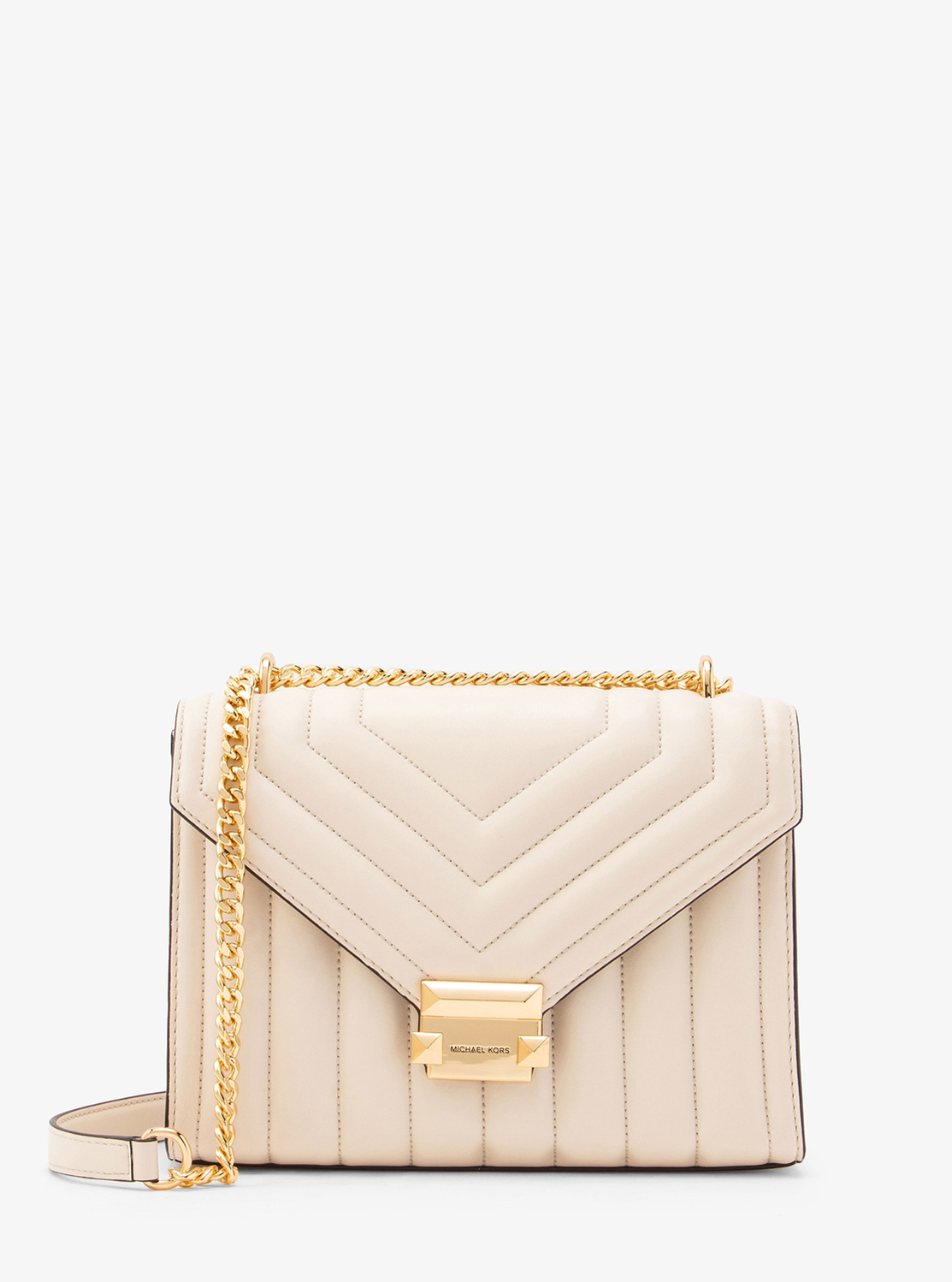 公式アウトレット】WHITNEY キルティング フラップ チェーン