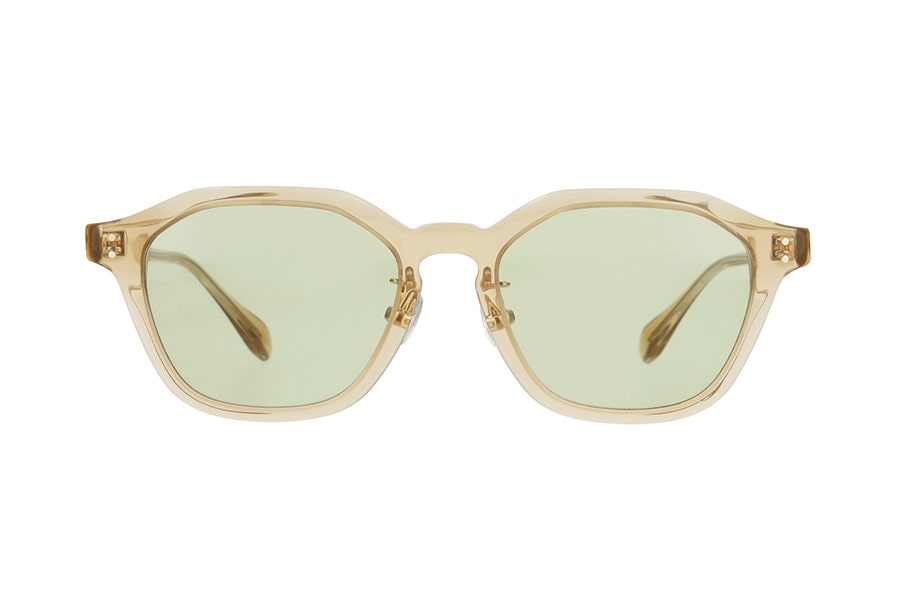 アウトレット価格]トレンド感溢れる多角形プラスチックサングラス